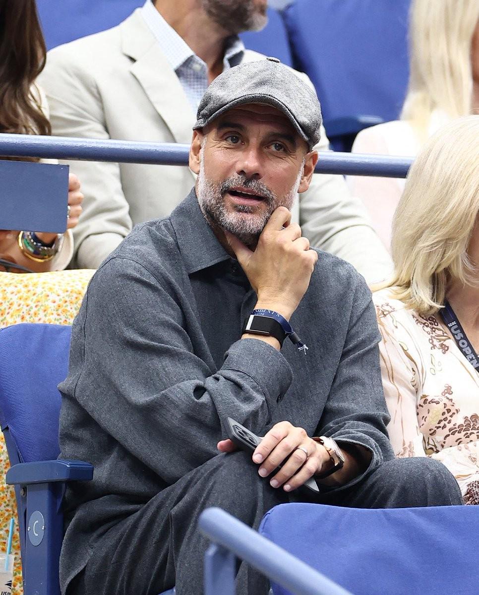 支持谁？瓜迪奥拉现场观看美网男单决赛